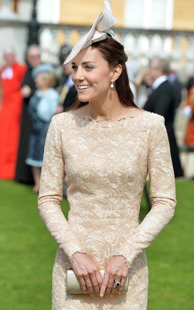 Duchess of Cambridge attends garden party