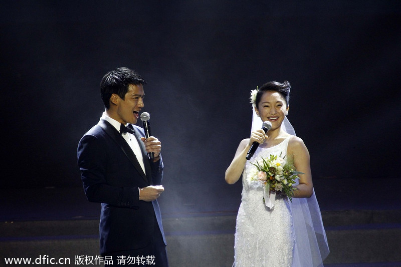 Zhou Xun weds boyfriend Gao Shengyuan