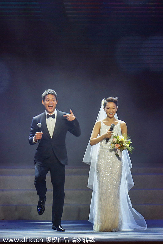 Zhou Xun weds boyfriend Gao Shengyuan