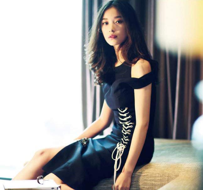 Actress Nini poses for fashion magazine