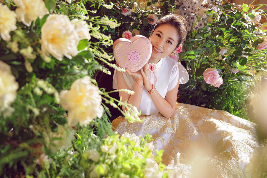 Ruby Lin shines in pre-wedding fashion shoot