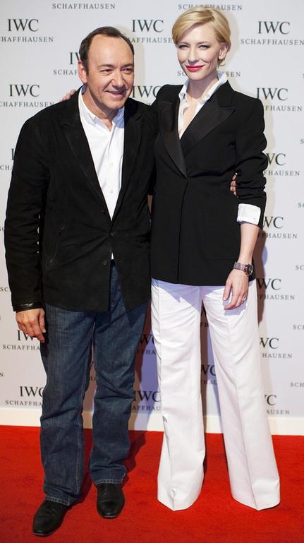 Celebs at the Swiss watchmaker IWC party