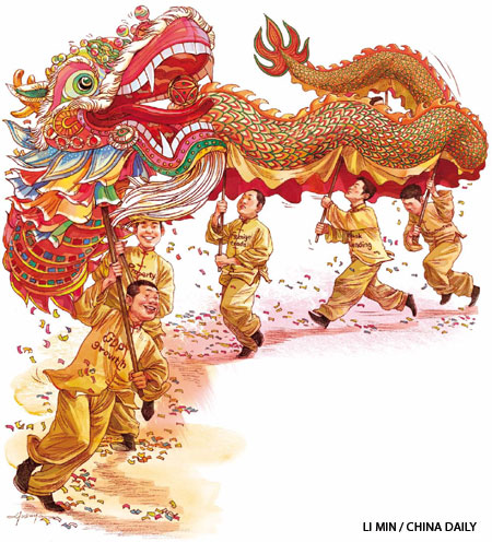 Dragon dance
