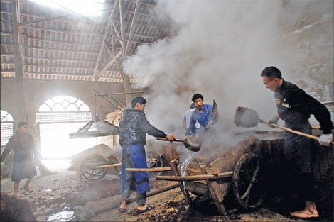 One town's indomitable spirit