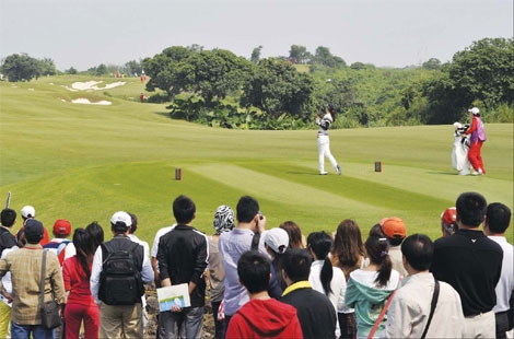 Green paradise for golfers