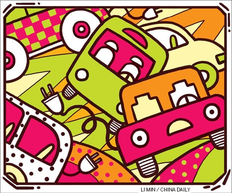 Big bet on battery-powered cars