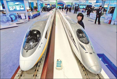 High-speed rail stays on track