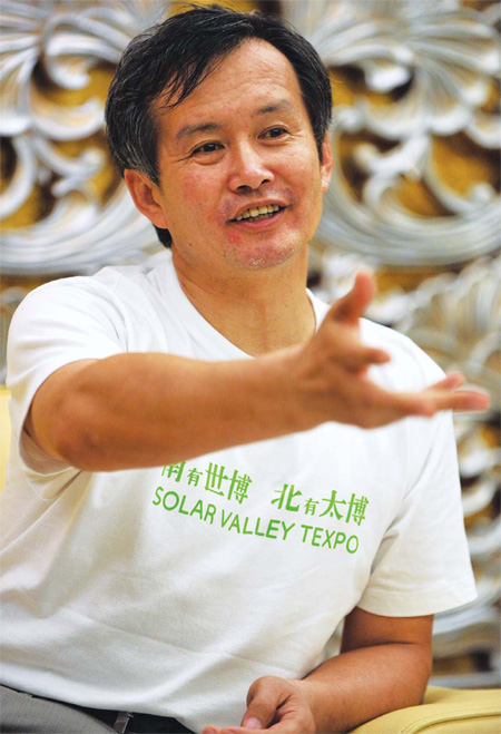 Aiming for blue skies