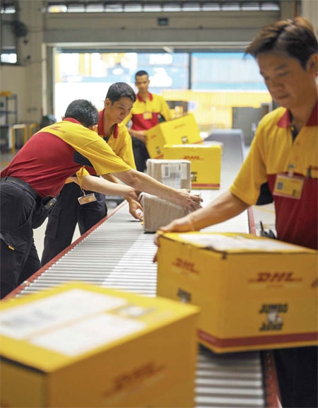 Boss who sings praises of logistics