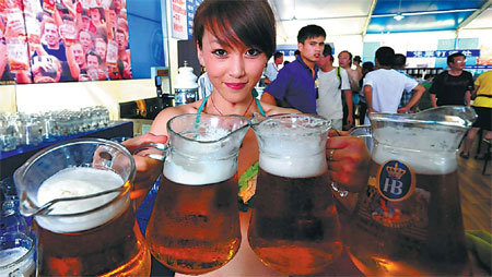 Premium beers reach dizzying heights