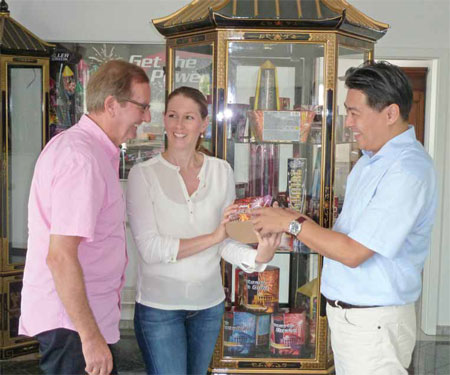 Fireworks a family affair