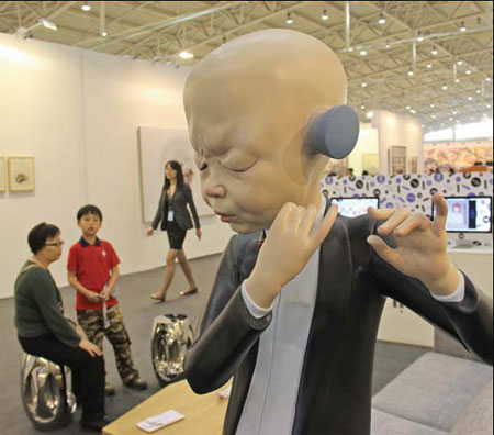 In shadow of Basel fair, Beijing show sprouts