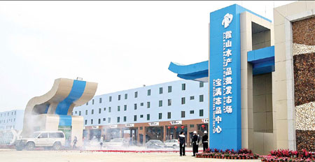 Jumbo shrimp on the block