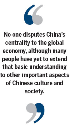 China is here, there but not everywhere