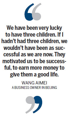 Three is better than two for happy parents