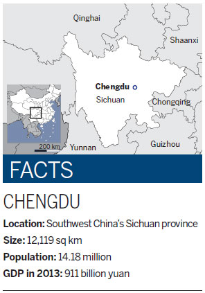 Inland city becomes a showcase for the world