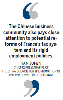 Hollande courts Chinese investors