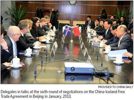 Iceland, China push ahead after FTA