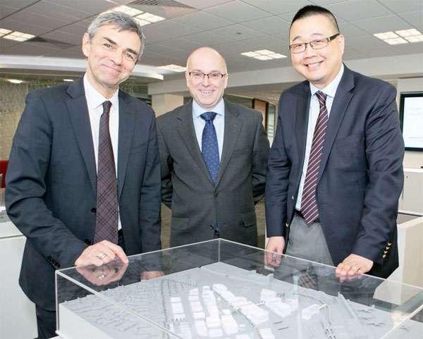 Striding into the big league