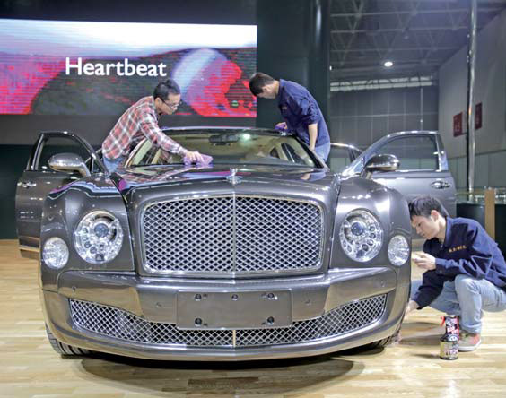 Bentley shifts its global thrust into high gear