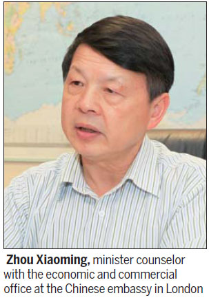 An envoy who is happy to beat the drum