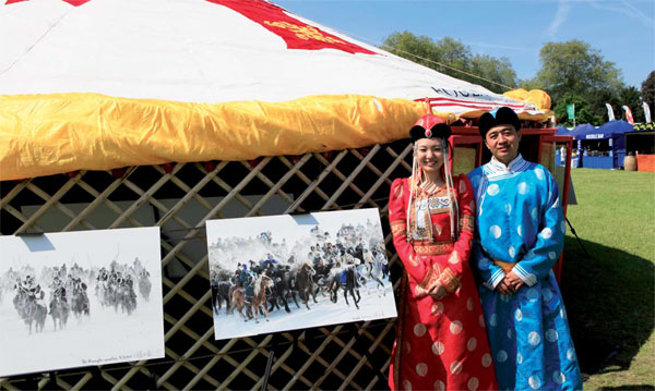 Pure joy on horseback
