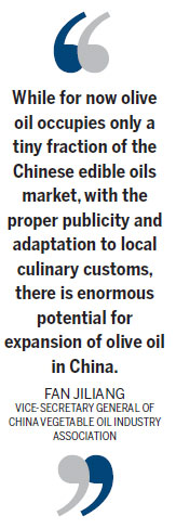 Chinese develop taste for 'liquid gold'