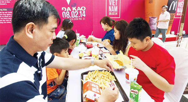 Asia's junk food craving intensifies