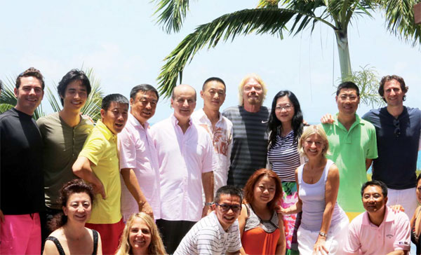 Brainstorming with Branson