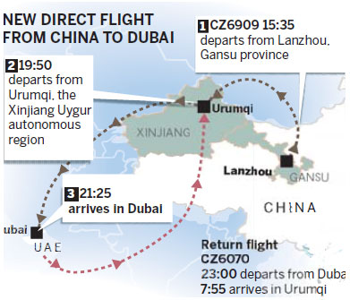 More Chinese cities get direct flights