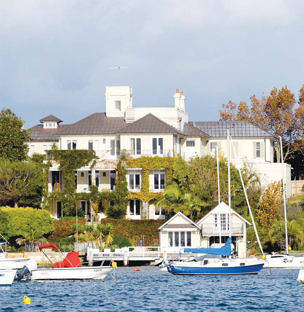 Real estate prices soar Down Under