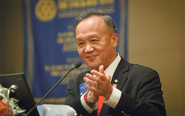 'Helping others is also helping yourself'