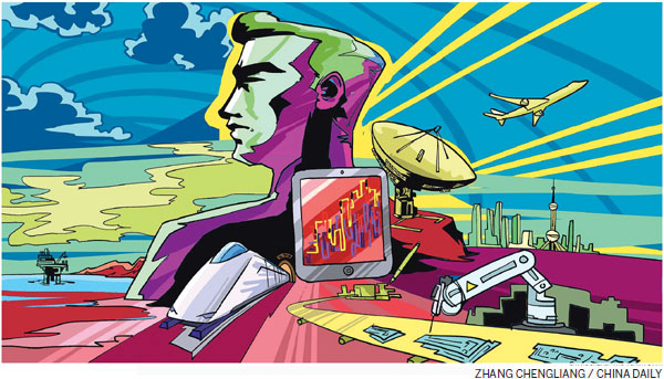 The economy's steep uphill climb