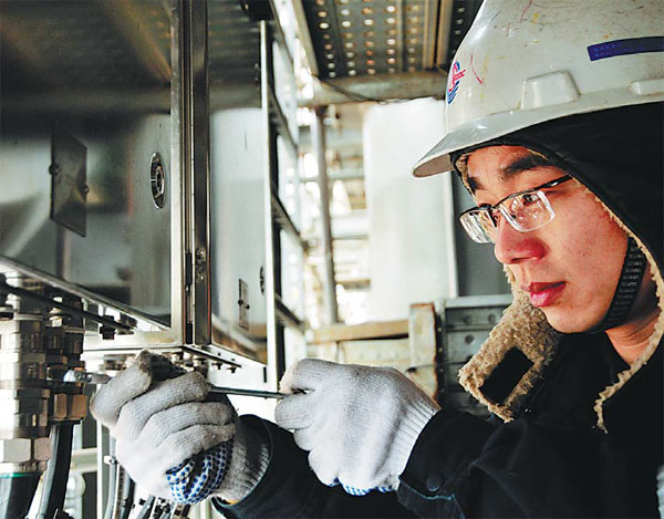 Output falls to its lowest in a year