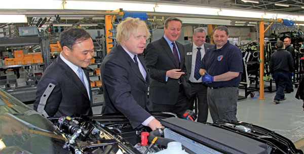 Geely devoted to greening of London