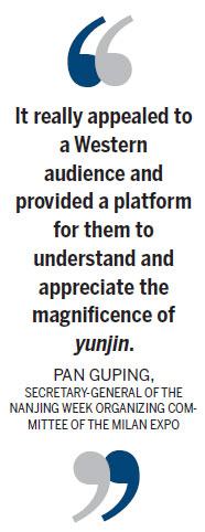 Milan show puts Nanjing in spotlight