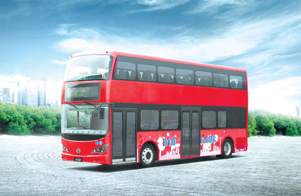 BYD targets London's iconic double-decker