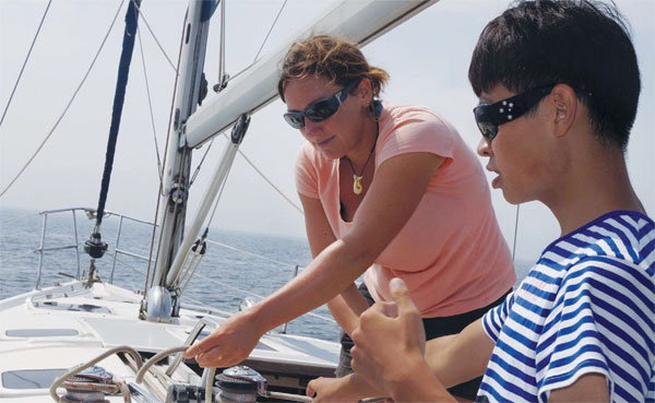 Climbing on board the yachting craze