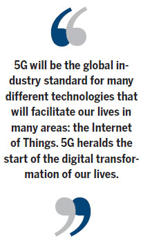 For China, EU and world, 5G is future