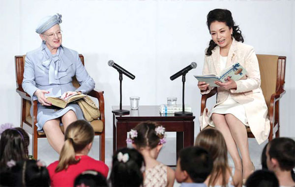 First lady adds charming edge to diplomacy