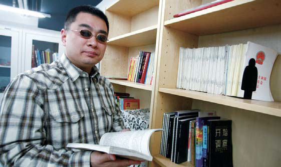 He targets counterfeit goods for profit