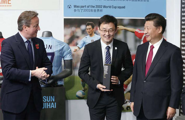 Sun sees new dawn for Chinese soccer