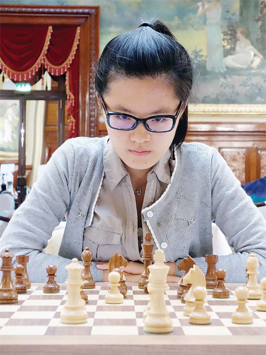 Young champion takes time with her moves