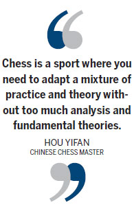 Young champion takes time with her moves