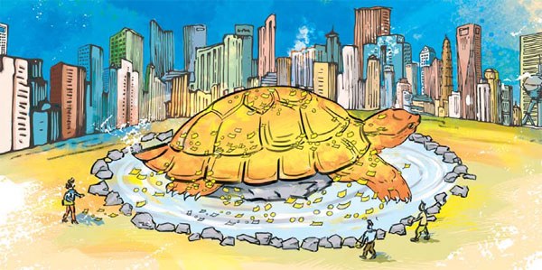 The other side of the lucky coin