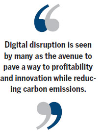 Digital disruptors key to lower carbon