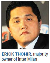 Suning said to be close to club deal