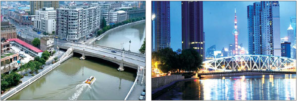 Celebrating the bridges of Suzhou Creek