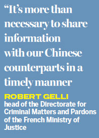 Beijing, Paris agree to enhance pursuit of fugitives