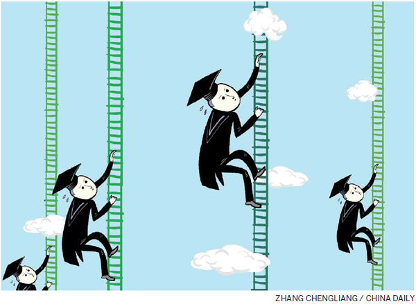 Chinese universities climb global ladder